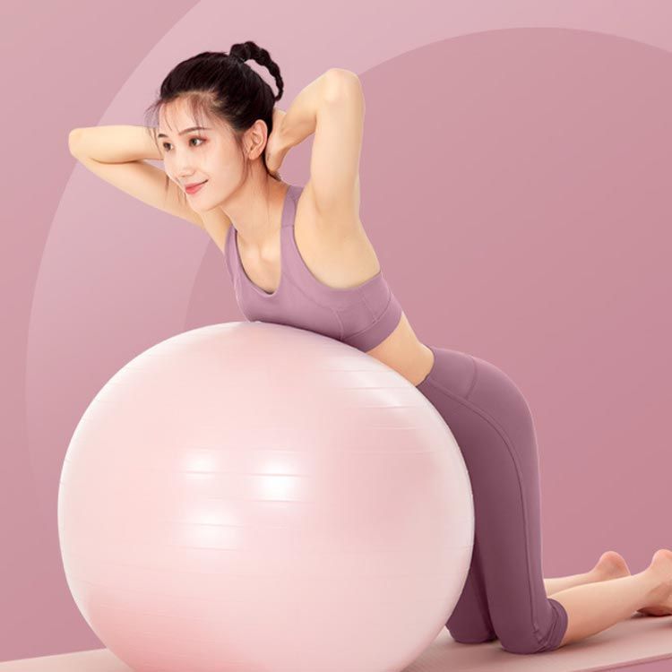 バランスボール ヨガボール 65cm 55cm アンチバースト フット