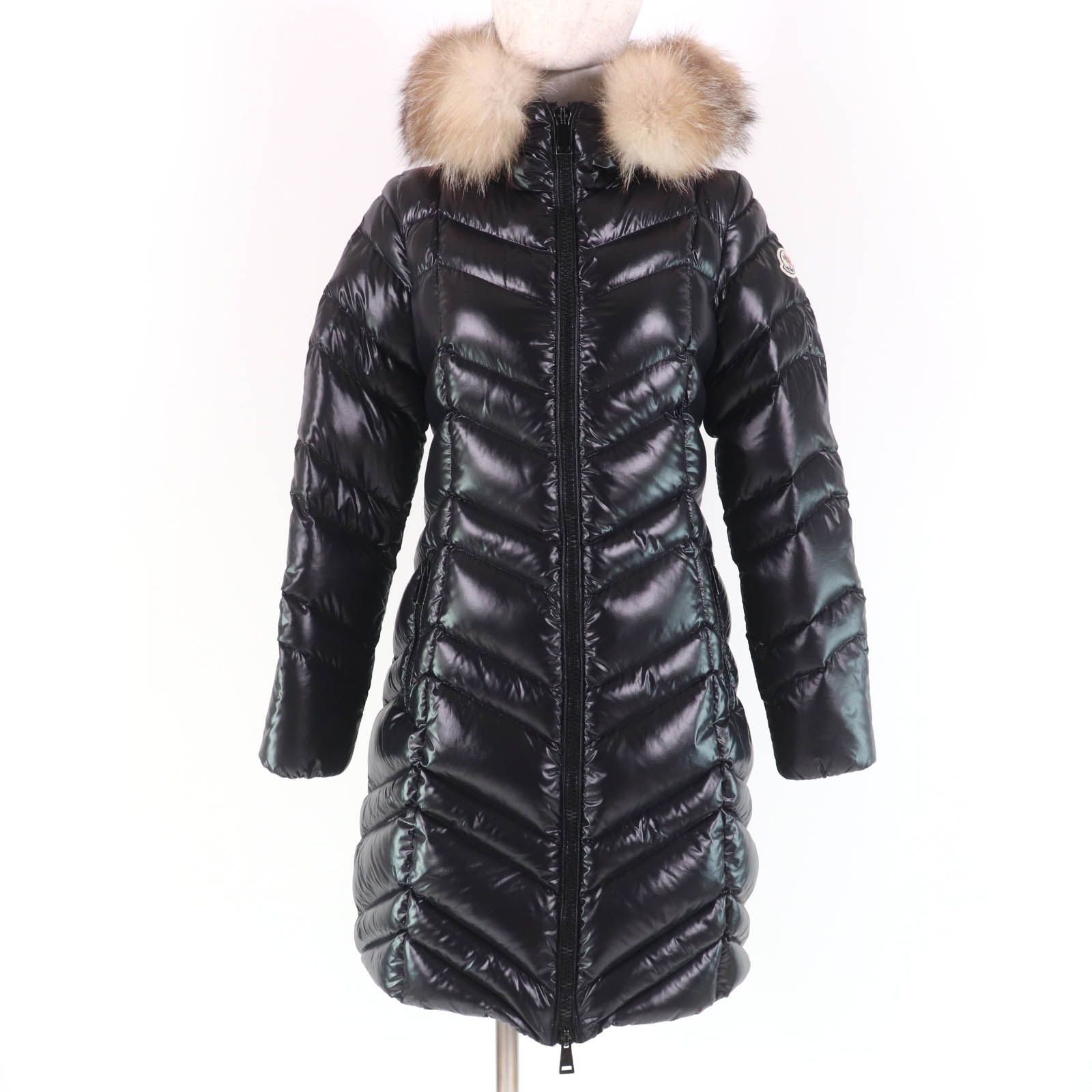 美品☆MONCLER モンクレール FULMAR ファルマ フォックスファー・ロゴ