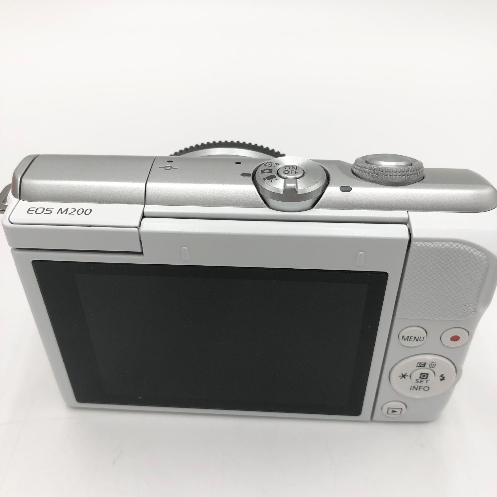 Canon ミラーレス一眼カメラ EOS M200 ダブルレンズキット ホワイト 