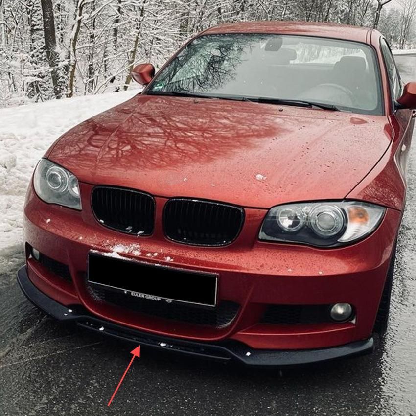 BMW 1シリーズ E82 E88 2008-2013用 フロントスポイラー リップガーニッシュ 小型エアロ カーボン調 |5.10LYC682人気注目