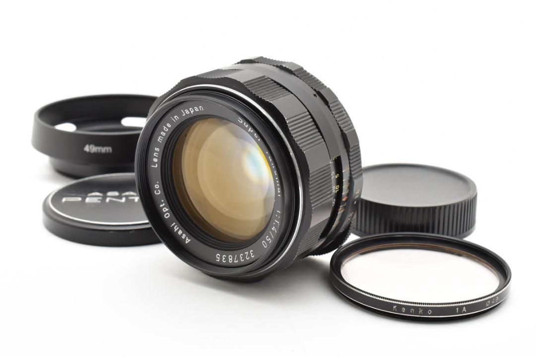 【黄変なし】Super Takumar 50mm F1.4 フード付 C025 黄変なし】Super Takumar 50mm F1.4 フード付 C076 - メルカリ