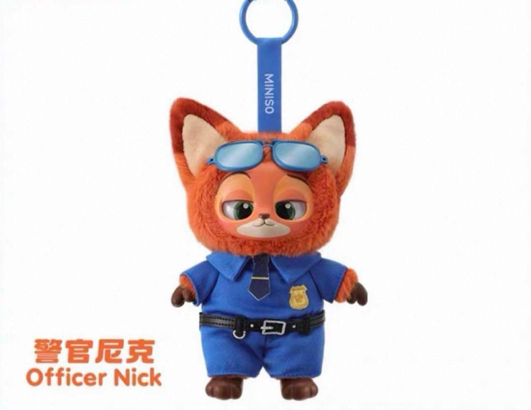 MINISO ZOOTOPIA 警官ニック 警官ジュディ officer