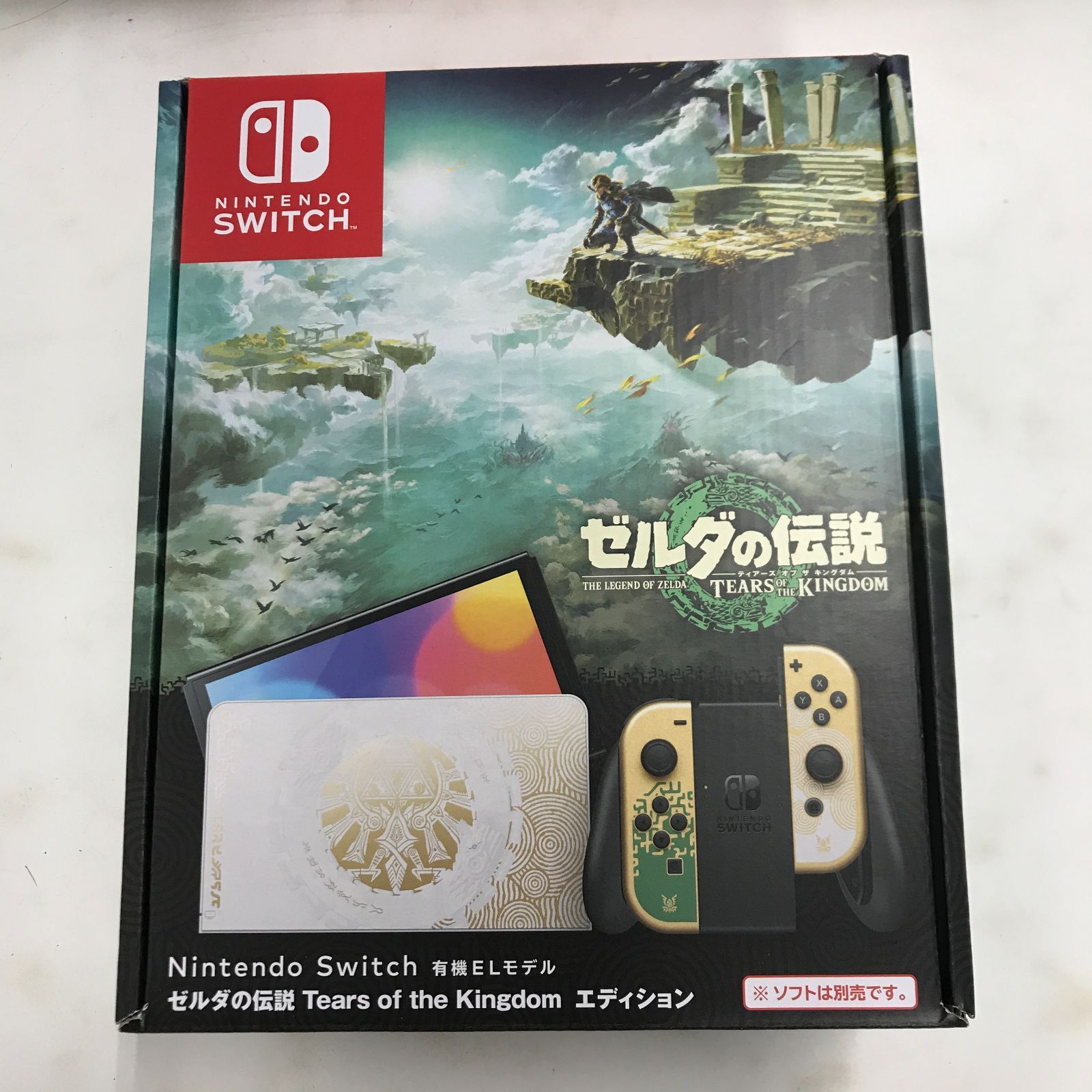 02m1666 Nintendo Switch有機ELモデル ゼルダの伝説 ティアーズ オブ