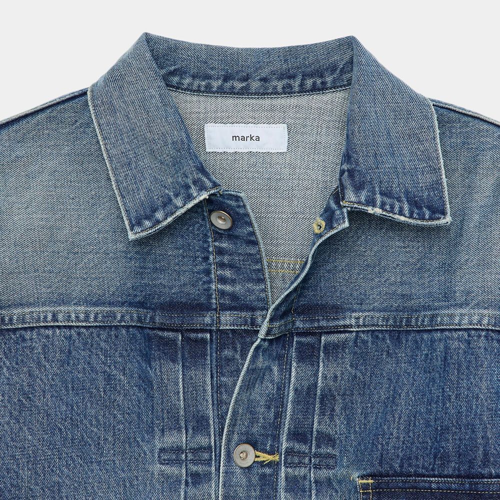 marka/マーカ】TYPE-1 DENIM JACKET - USED WASHED