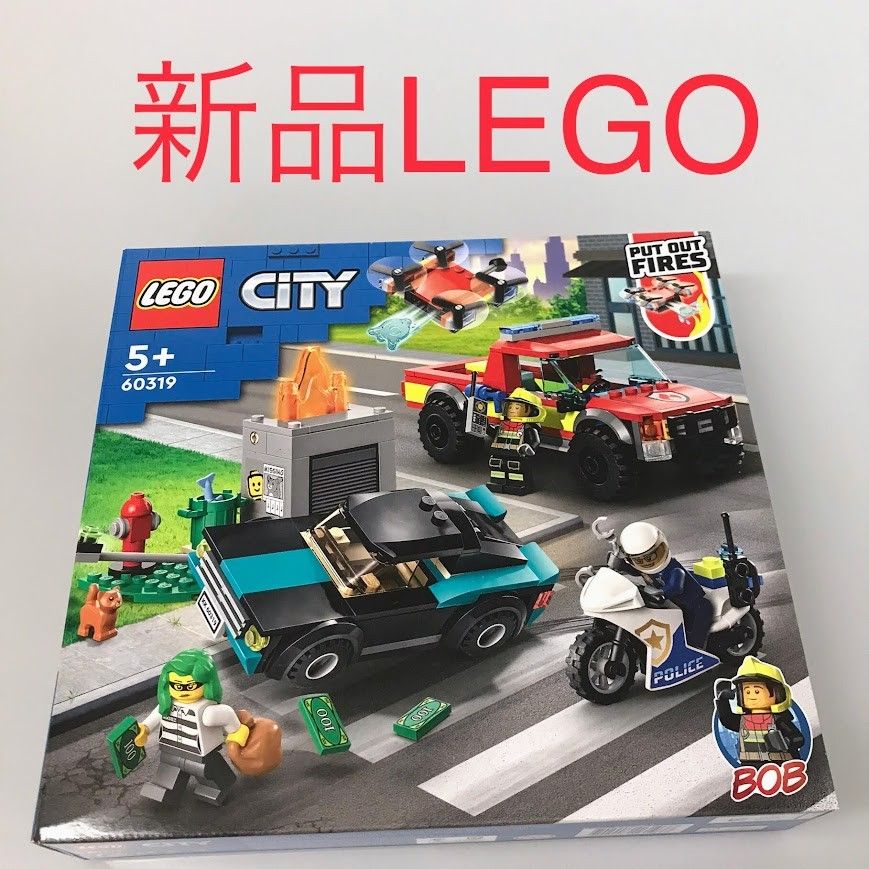 正規品 新品未開封 レゴ シティ 60319 出動！しょうぼうレスキュー