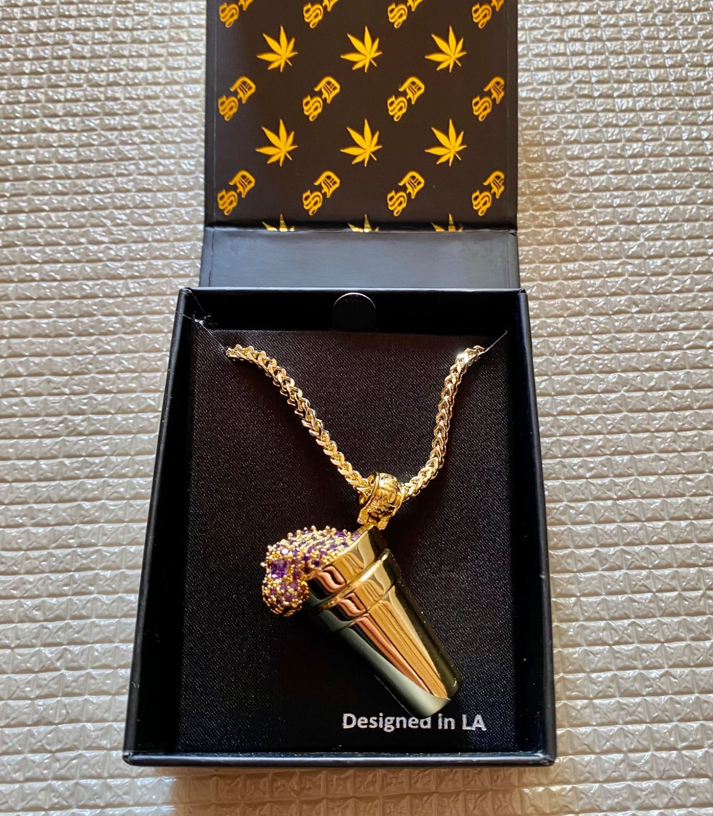Purple Drank ネックレス☆Snoop Dogg x King Ice - メルカリ