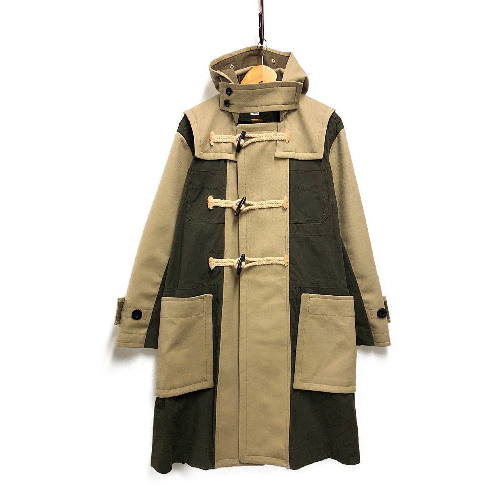 SACAI サカイ 21AW 品番 21-02620M Wool Melton Coat ドッキング