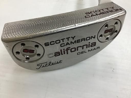 タイトリスト SCOTTY CAMERON California DEL MAR 2012 33インチ パター PT スチール フレックスその他 メンズ 男性用 右利き 右用 Cランク ゴルフクラブ