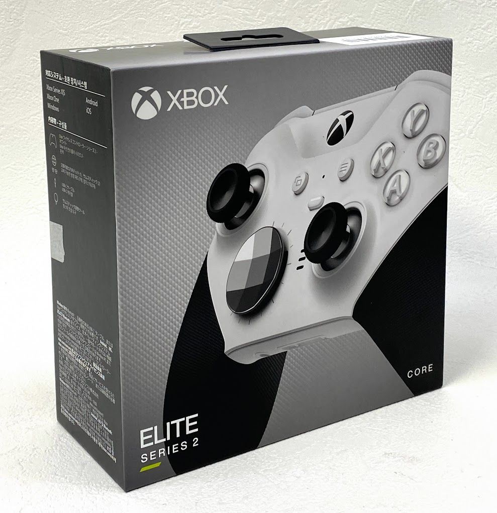 美品】 Xbox Elite ワイヤレス コントローラー Series 2 Core Edition (ホワイト) A1211 0229ML003  0120240226101744 - メルカリ