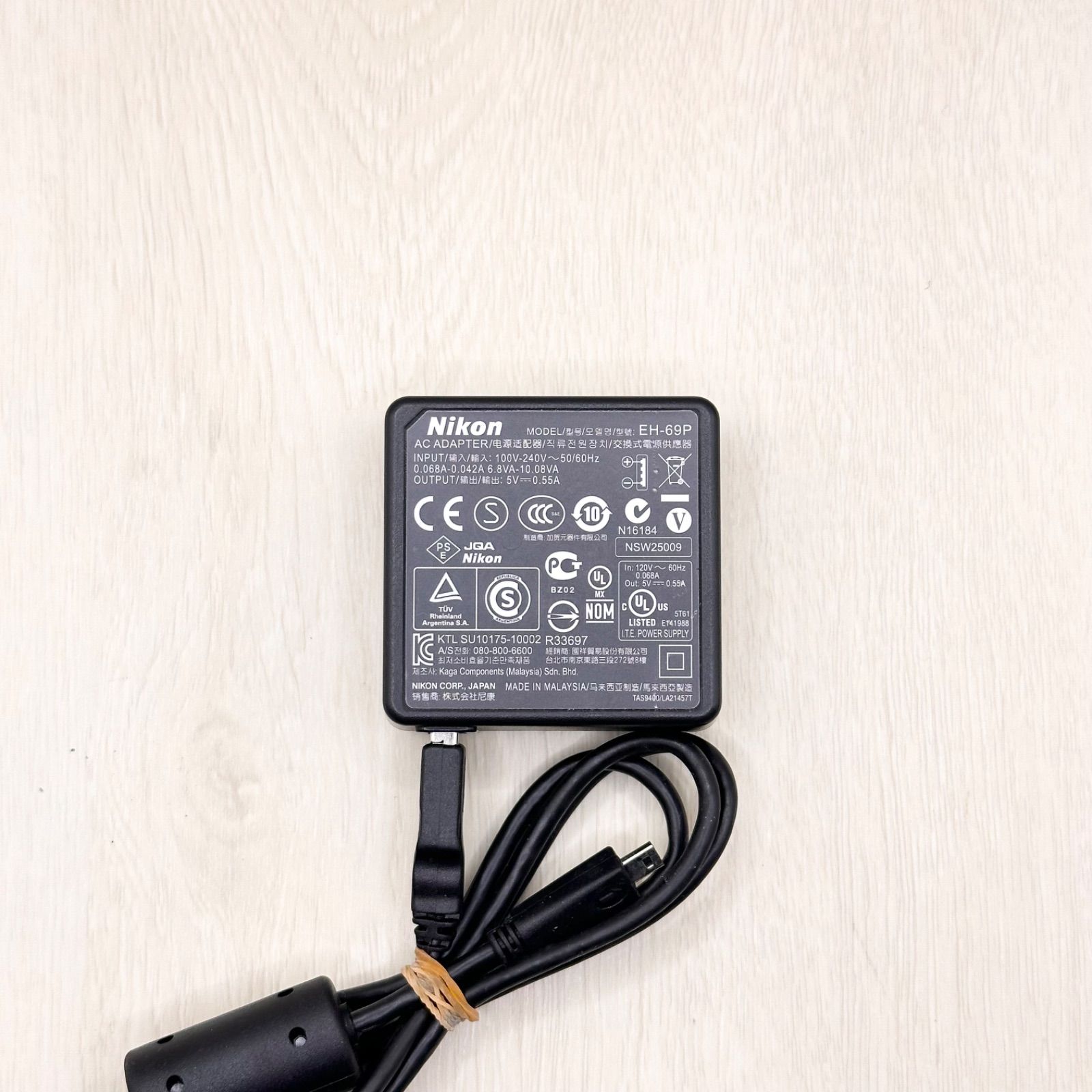 니콘 EH-69P USB 케이블 충전기 AC 어댑터 충전기 디지털 카메라 쿨 픽스 쿨픽스 니콘 카메라 SLR 미러리스 충전기 배터리 충전기 1215-2000