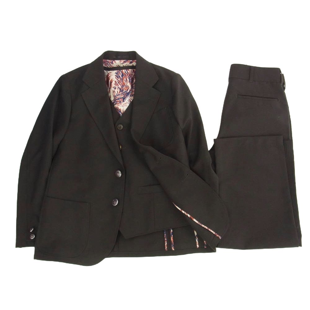 テンダーロイン×スタイリストジャパン　セットアップ　M　XS　ダック　ブラウン TENDERLOIN テンダーロイン × The Stylist Japan スタイリストジャパン