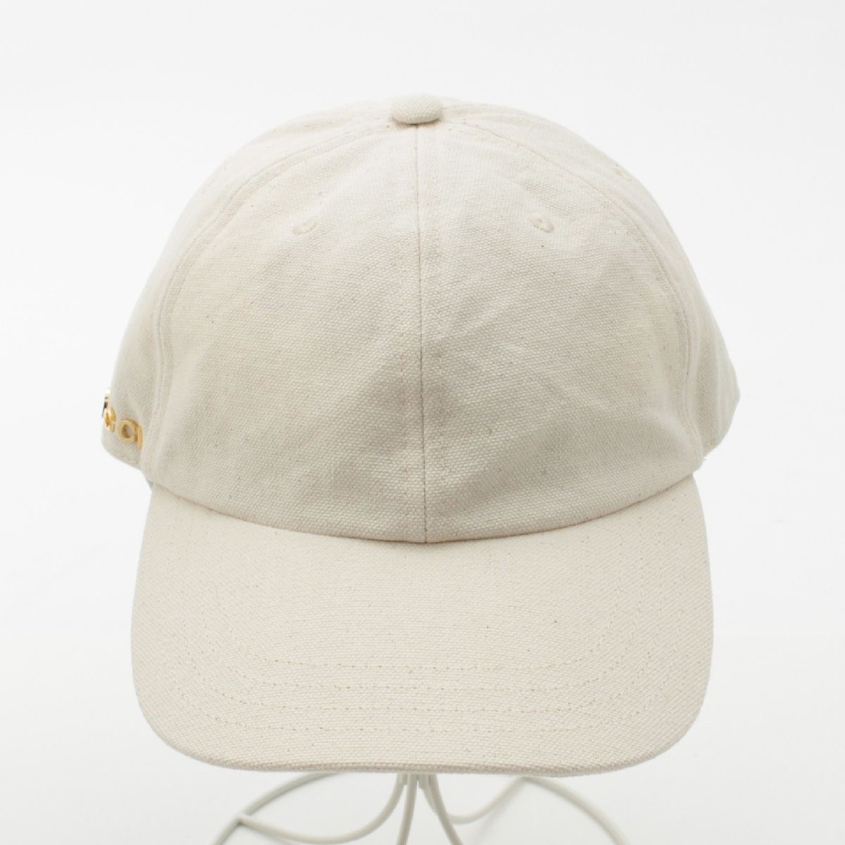 グッチ 24年 シェリー コットンキャンバス サイドロゴ ベースボール  