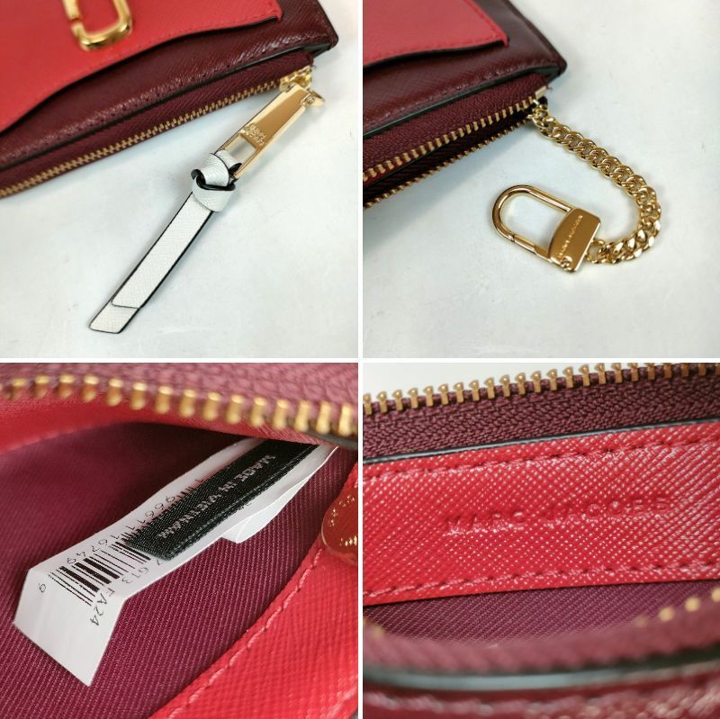 未使用級 MARC JACOBSマークジェイコブス フラグメントケース カード 