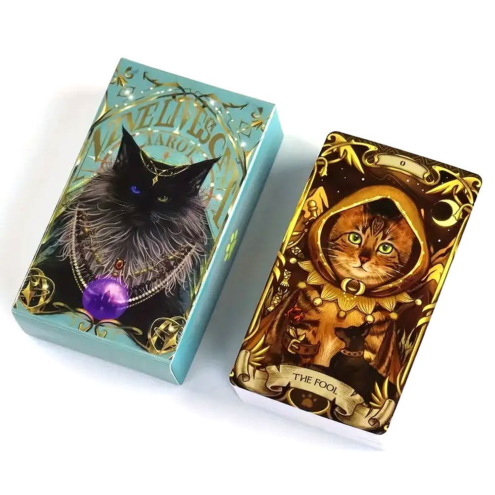 ✨銀縁✨可愛すぎて癒される♡フランスの猫ちゃんタロットカード・オラクルカード Amazon.co.jp: 銀縁可愛すぎて癒されるフランスの猫ちゃん