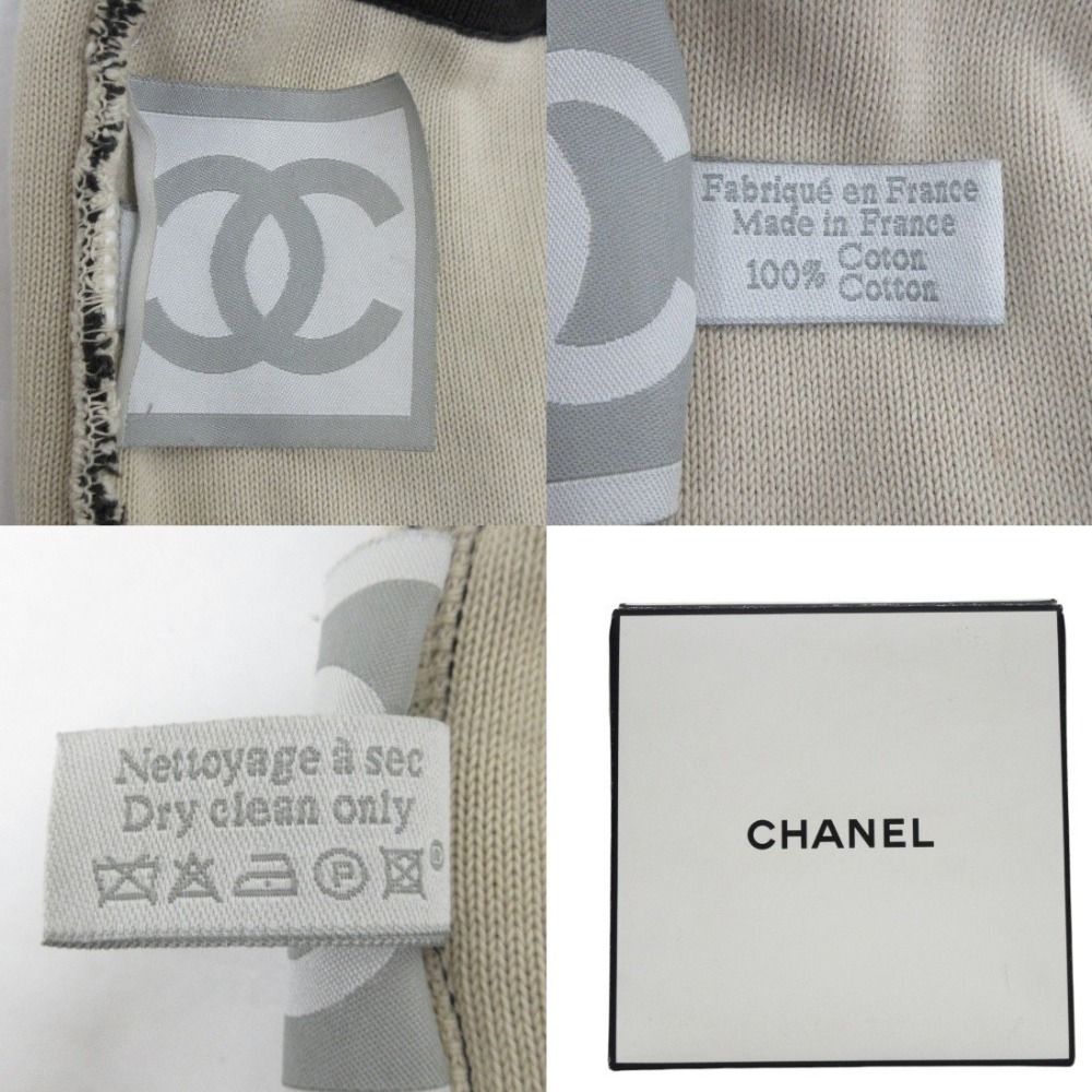 CHANEL シャネル スポーツ コットン100% ドロスト ナップサック 