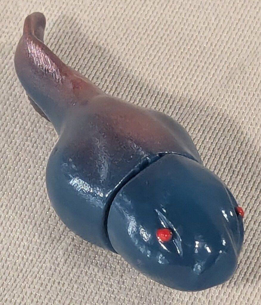 マルサン マルガチャ 世紀の大怪獣 ヘドラ 初期 紺色成型 - メルカリ