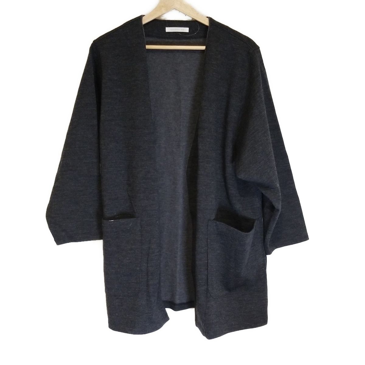 GALERIE VIE ギャルリーヴィー カーディガン サイズS レディース - ダークグレー 長袖|ロング丈