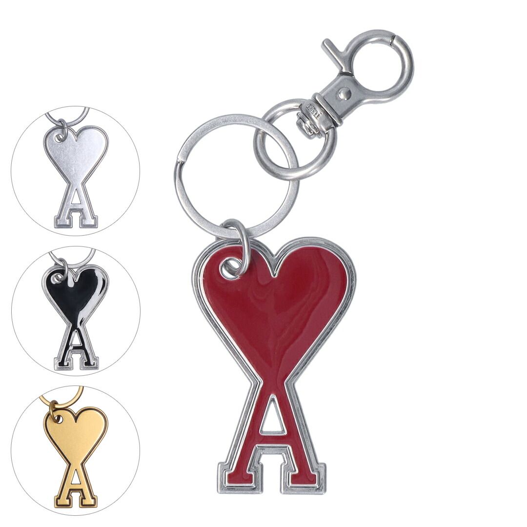 アミパリス AMI PARIS キーホルダー キーリング バッグチャーム UKR906369|UKR906363