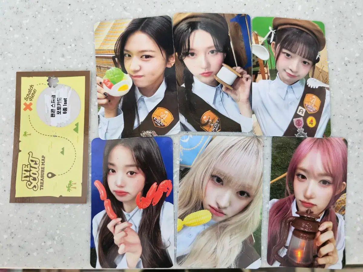 アイブ・パンコン 2 最初 DIVEZONE フォトカード トレカ 6 人