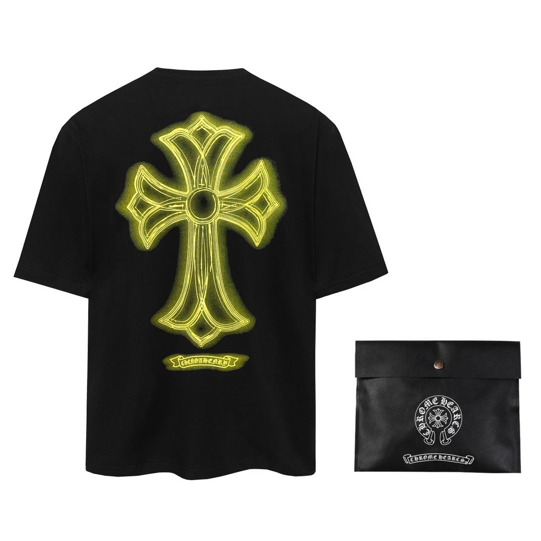 Chrome Hearts クロムハーツ Tシャツ 半袖カットソー ブラック