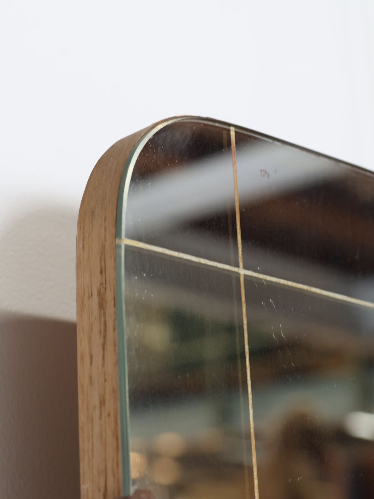 ✴︎:.。.エメラルドグリーンの八角形の鏡♪ （size20㎝/Max22