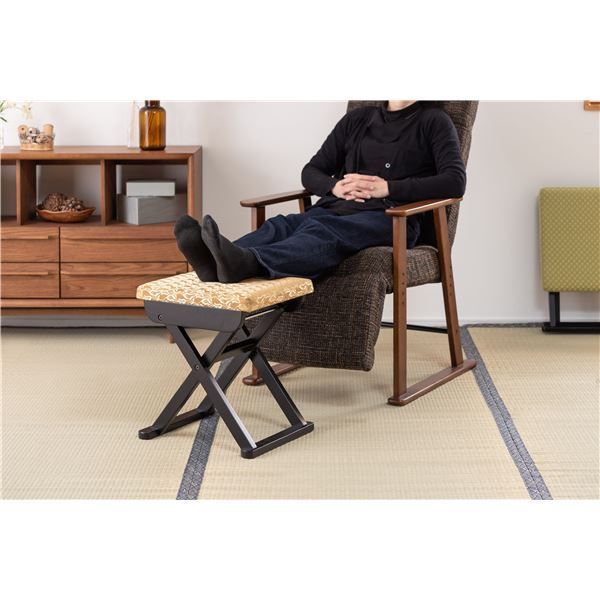 法事椅子 お座敷チェア フォールディングスツール（W34.5×D40×H45cm