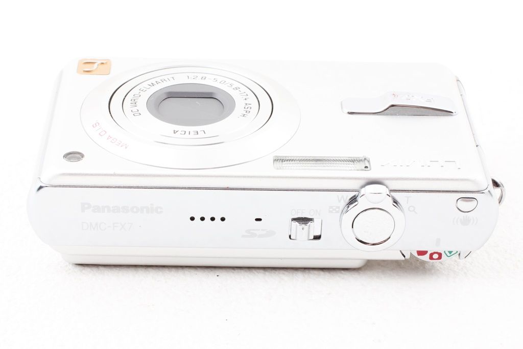 ジャンク Panasonic パナソニック LUMIX DMC-FX7 コンデジ 500万画素
