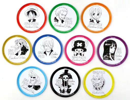 中古】コースター(キャラクター) 麦わらの一味＆サウザンド・サニー号