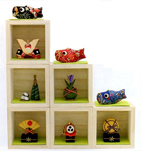 ショップ 『箱段お飾りセット』端午の節句飾り・兜飾り 楽天市場】箱段