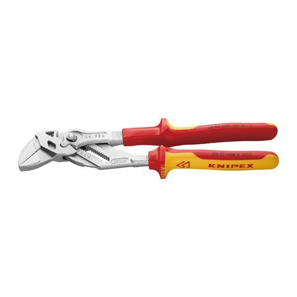 KNIPEX クニペックス 1000V絶縁プライヤーレンチ 全長250mm 8606-250