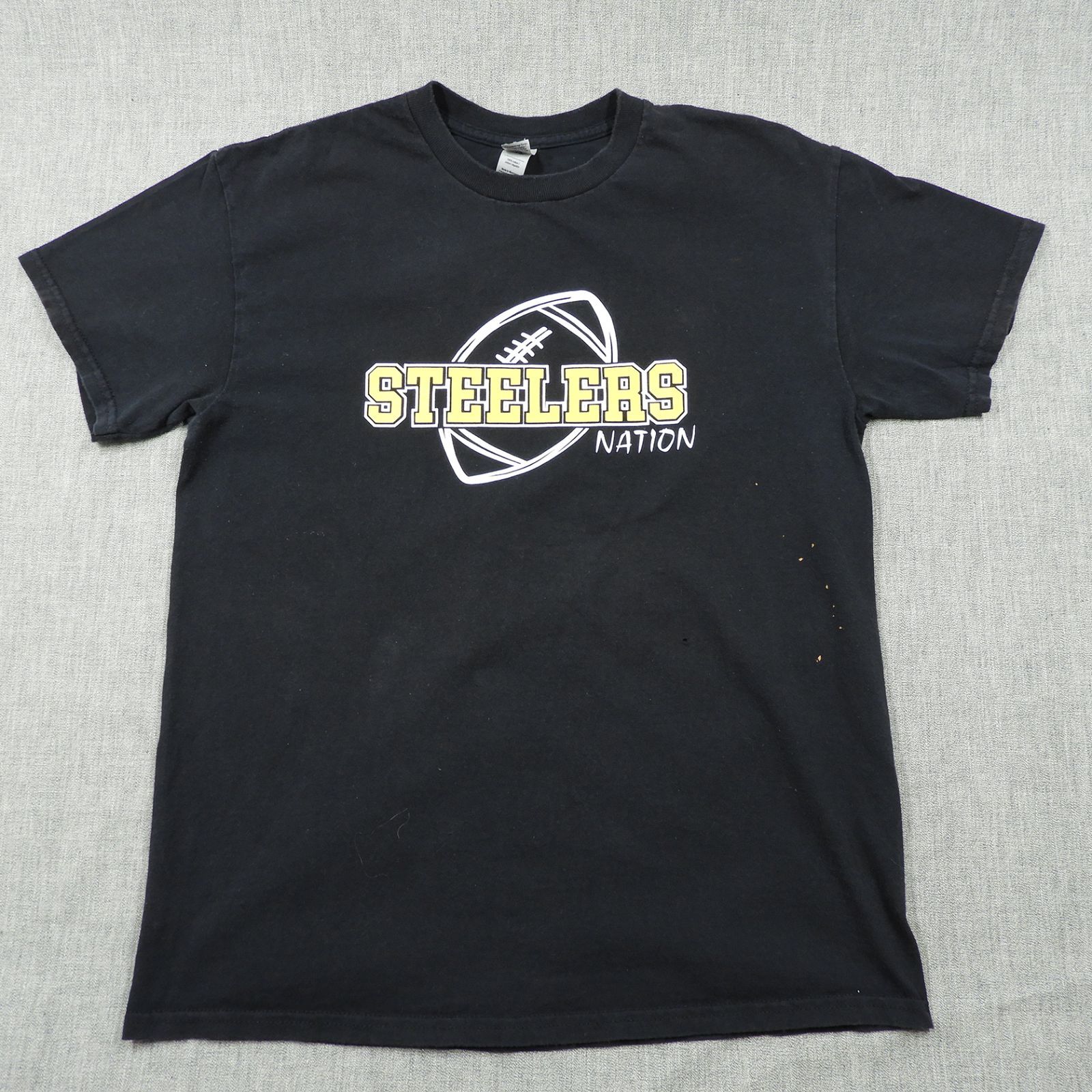 Steeler Nation 半袖 Tシャツ size M #1099 プリント アメフト