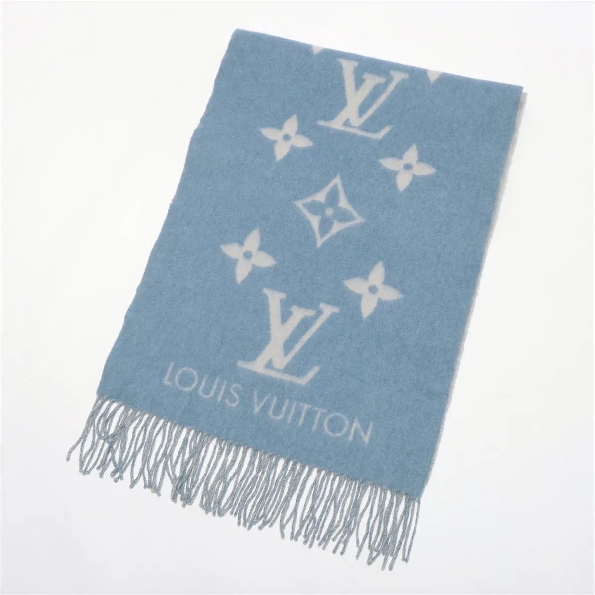 ルイヴィトン モノグラム マフラー カシミヤ100% エシャルプ