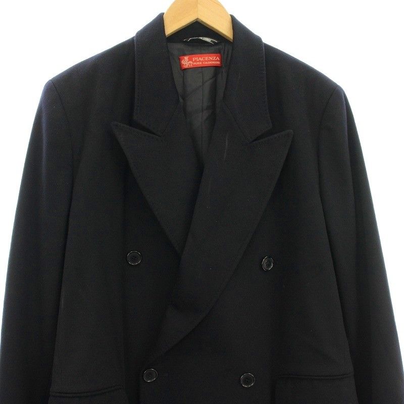 ピアチェンツァ PIACENZA チェスターコート ダブル ロング