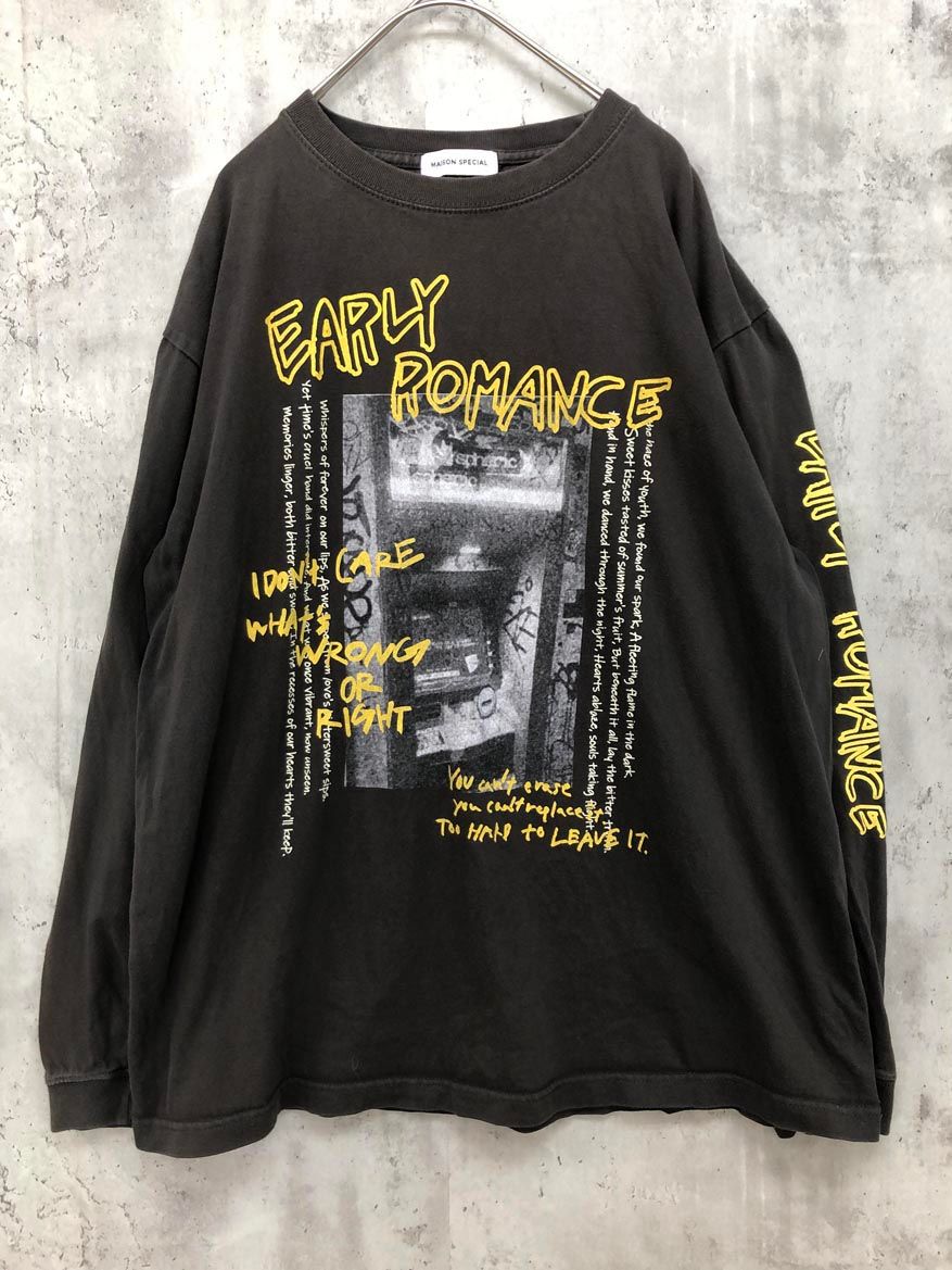 MAISON SPECIAL EARLYROMANCEロンTEE MAISON SPECIAL（メゾンスペシャル）の「EARLYROMANCE Long