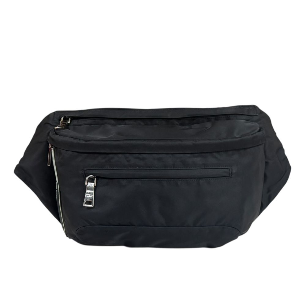 プラダ ボディバッグ ナイロン 2VL004 ブラック メンズ PRADA プラダ