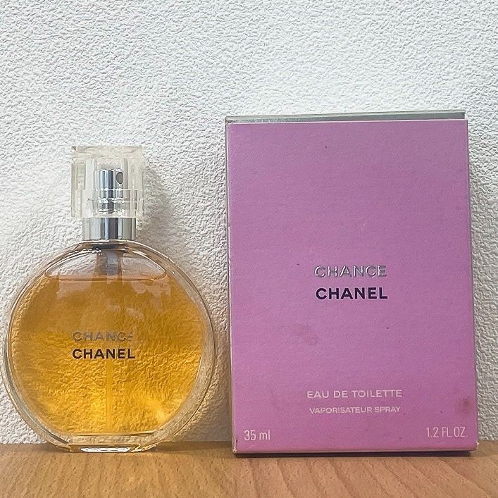 残量9割】CHANEL シャネル チャンス オーデトワレ 35ml - メルカリ