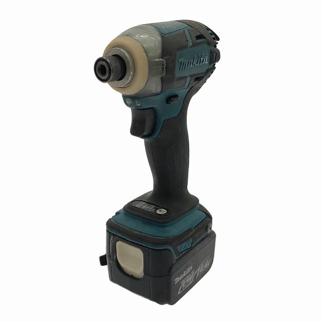 ☆中古品☆makita マキタ 18V 充電式インパクトドライバ TD148D 青 