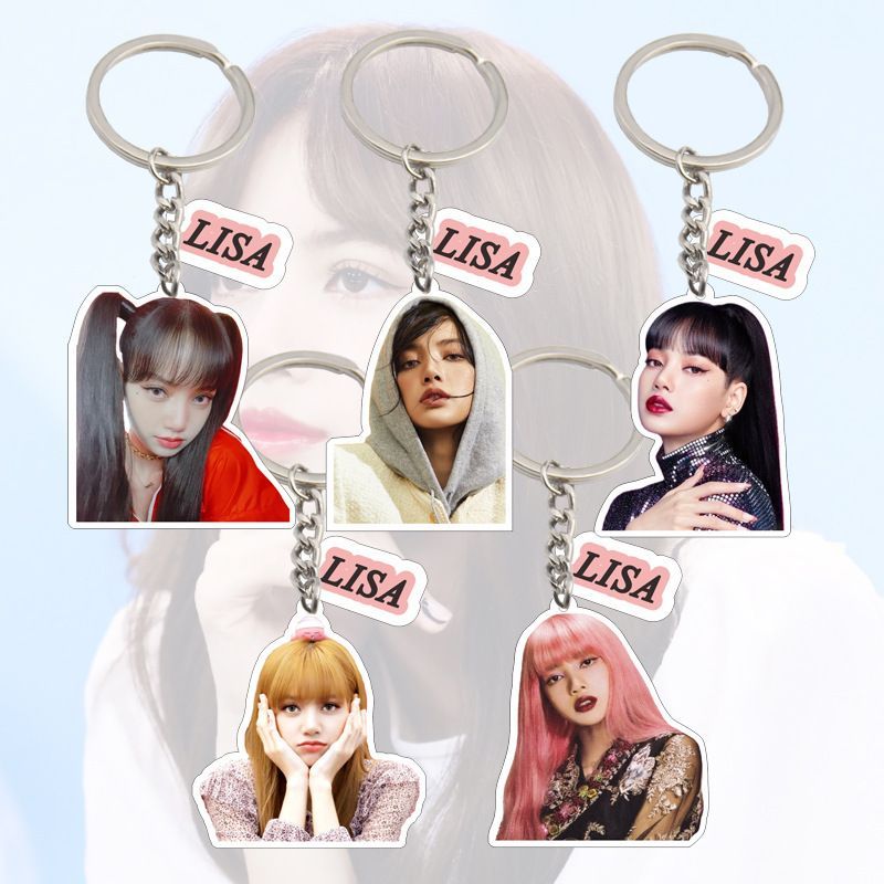 Tokyo Femme】BLACKPINK リサ アクリルキーホルダー キーリング