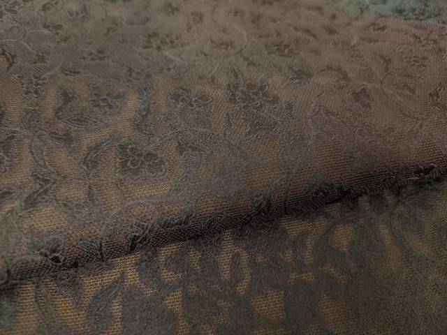 平和屋着物●上質な小紋　袷　花唐草紋紗　やまと誂製　正絹　逸品　DAAS3656ps 平和屋着物○上質な小紋 袷 花唐草紋紗 やまと誂製 正絹 逸品