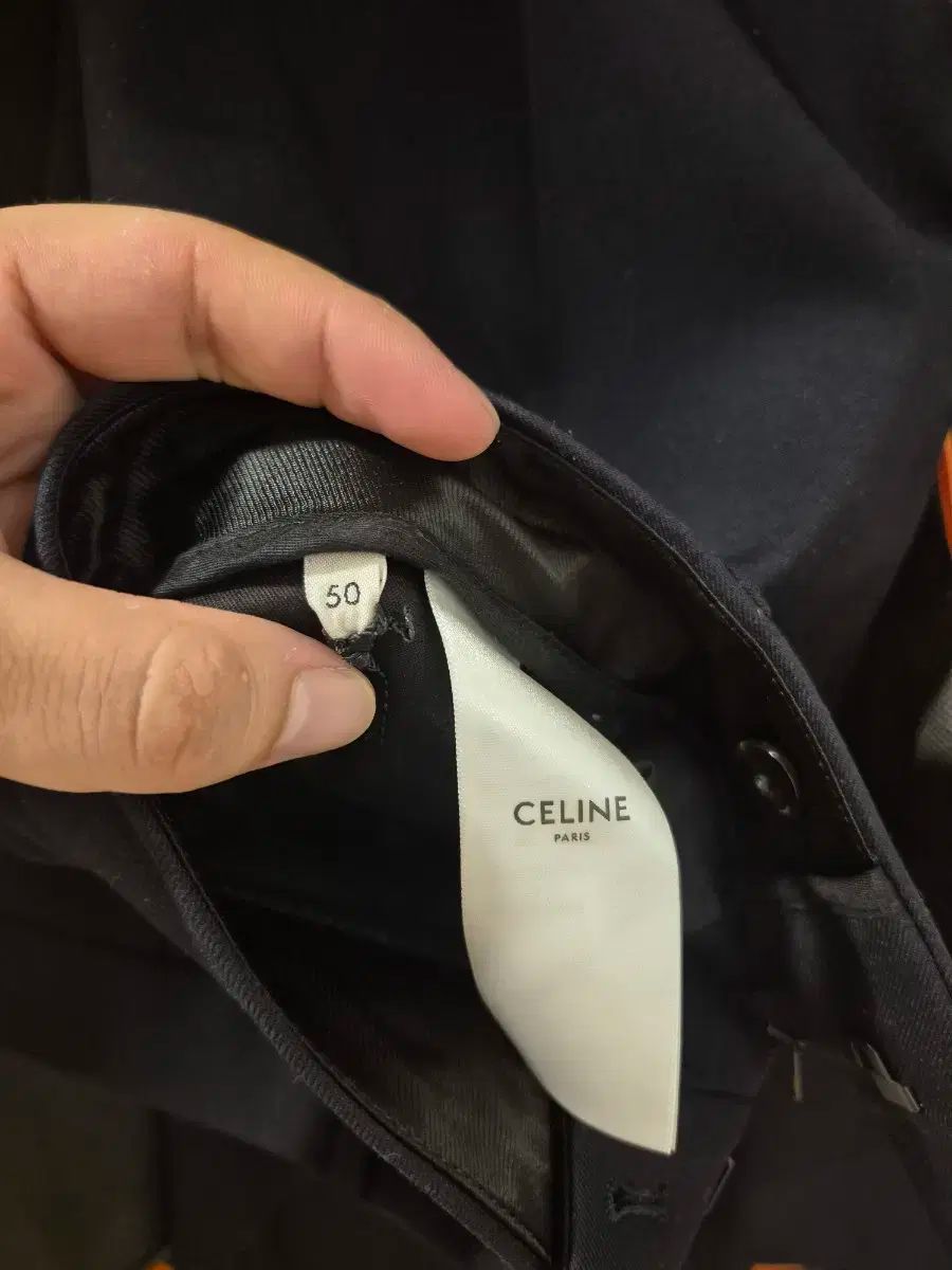 ★CELINE★ウールギャバジンBNF パンツ BNF pants in wool gabardine - ULTRA BLACK | CELINE