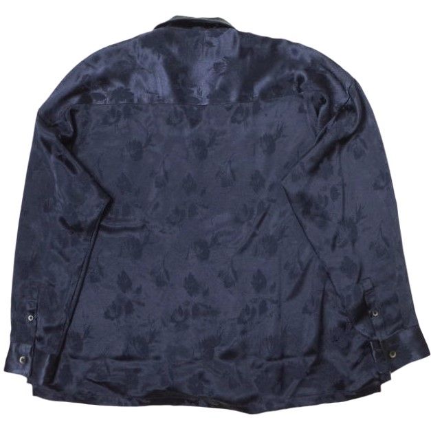 Danke Schon ダンケシェーン 23SS 日本製 Hammer Satin Flower Shirt