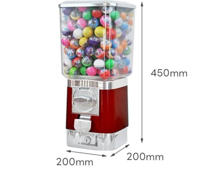 ガチャガチャ 本体 業務用 ガチャマシン レトロ 機械 引き出し 100円硬貨用 楽しいカプセルマシン ガチャマシーン カプセルマシン 幼稚園教育機関向けギフトマシン カプセル 付き 色選択