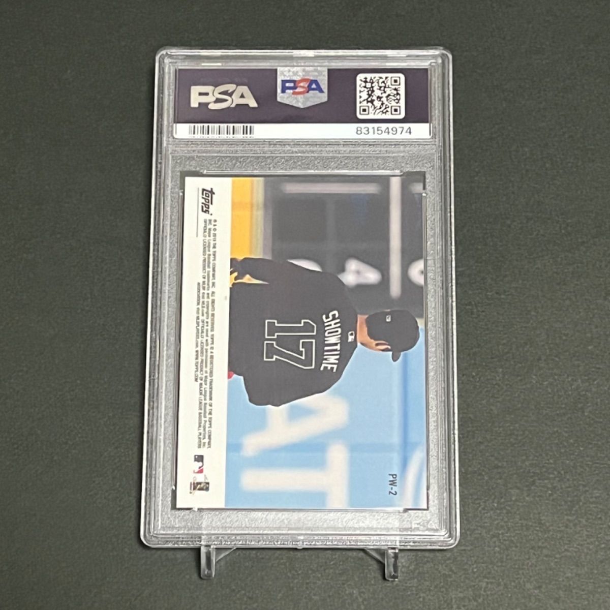 PSA10！激レア美品】大谷翔平ニックネームユニフォームカード 2019 