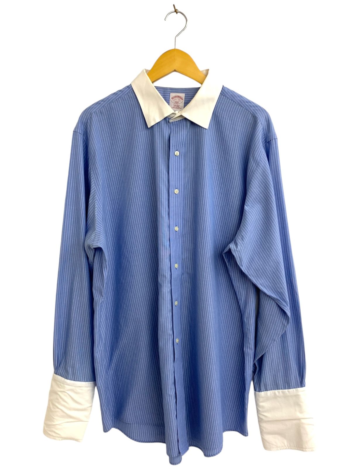 ブルックスブラザーズ シャツ 長袖 ストライプ 綿