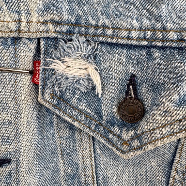 80s USA製 Levi's 70506 0214 デニムジャケット 46R 80s US Levi's リーバイス 70506-0214 デニム トラッカー
