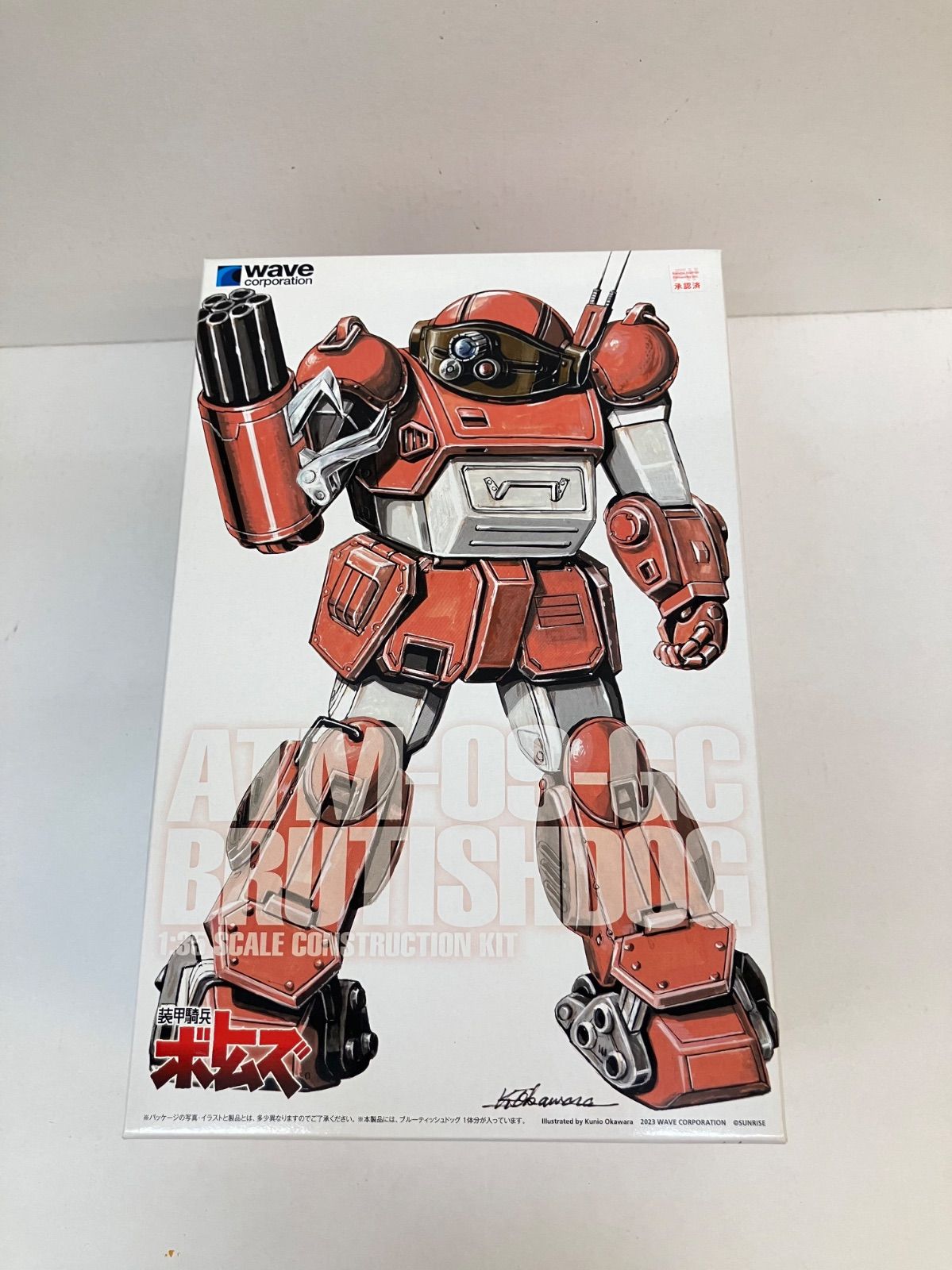 装甲騎兵ボトムズ1/35 ブルーティッシュドッグ【PS版】初回限定版 ブルーティッシュドッグ［PS版］初回限定版 | 株式会社ウェーブ