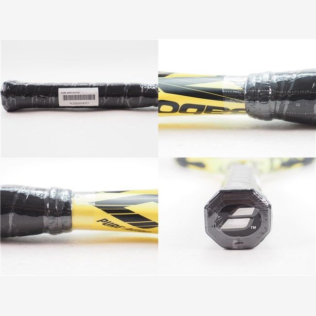 【美品】バボラピュアアエロ　2019年モデル　G3 バボラ(Babolat)ピュアアエロツアー (2019年モデル) | テニス