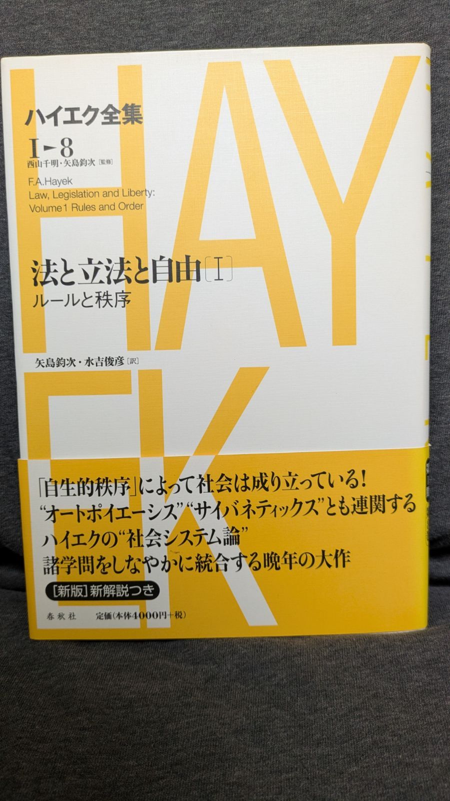 品切含】 新版 ハイエク全集 13冊 自由の条件 法と立法と自由 隷属への