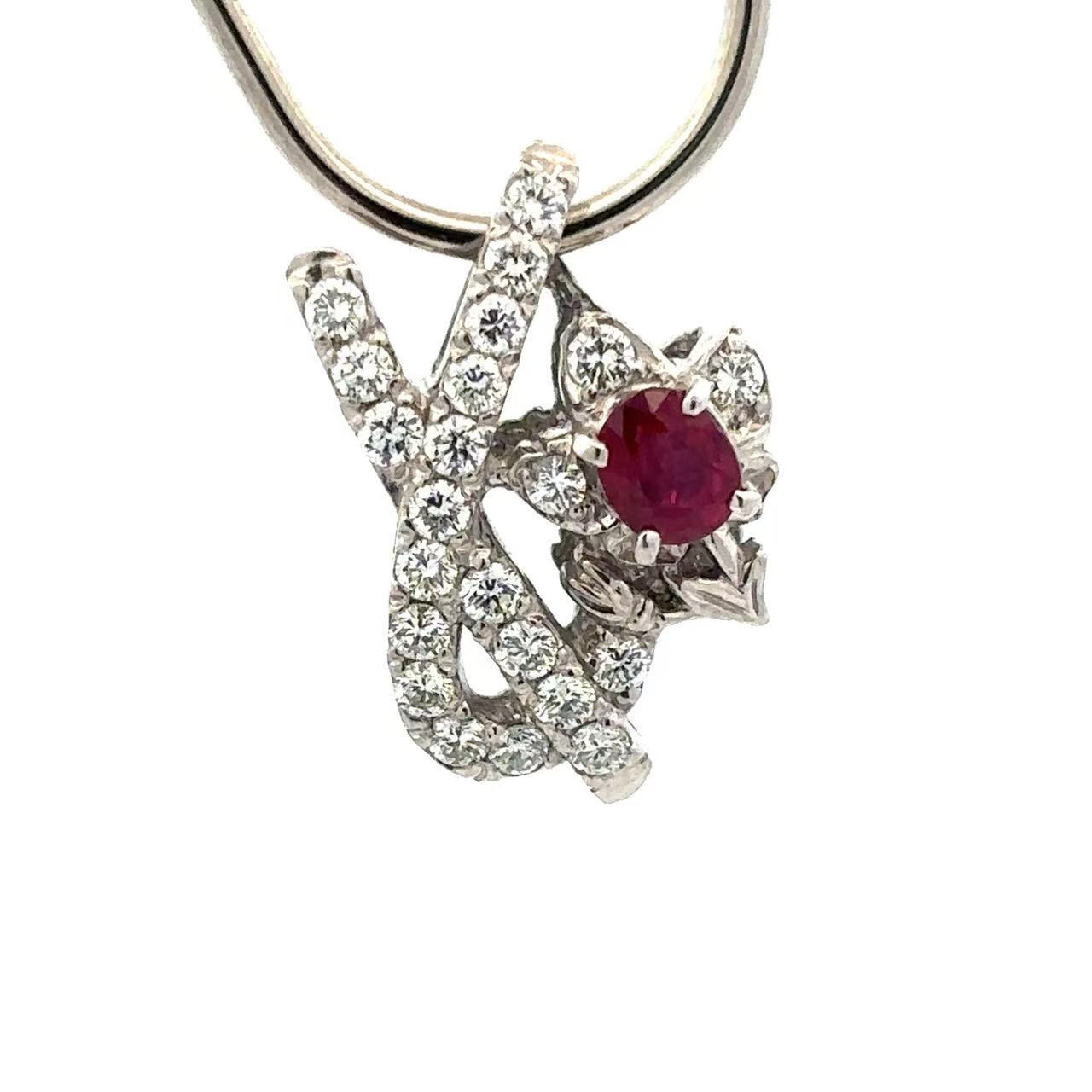ダイヤモンド0.67ct ペンダント
