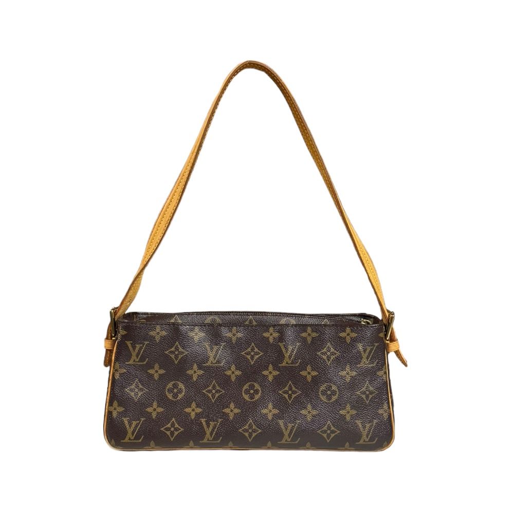 LOUIS M44546 VUITTON◇ルーピングMM_モノグラム・キャンバス_BRW/PVC/BRW/総柄